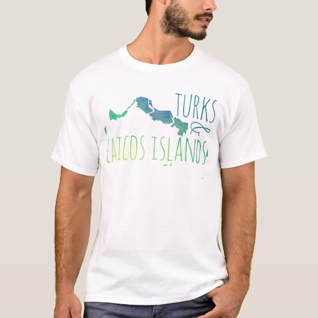 Türken u. Caicos T-Shirt (Vorderseite)