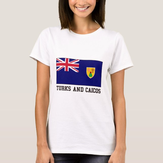 Türken und Caicos T-Shirt (Vorderseite)
