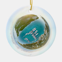 Türken und Caicos von der oben genannten