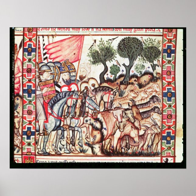 Türken und Mauren erobern ihr Land Poster (Vorne)