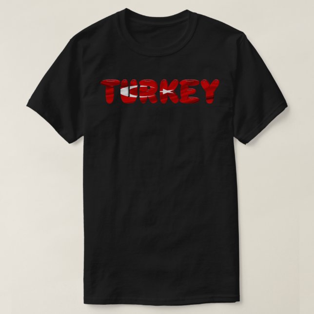 Turkey  139  T-Shirt (Design vorne)