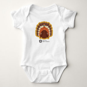 Turkey Baby Bodysuit Strampler
