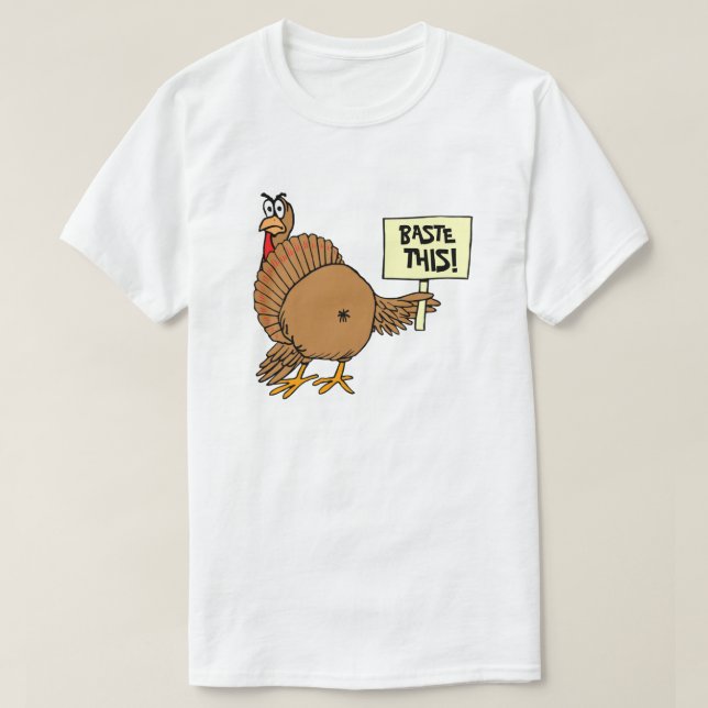 Turkey Baster Joke T-Shirt (Design vorne)