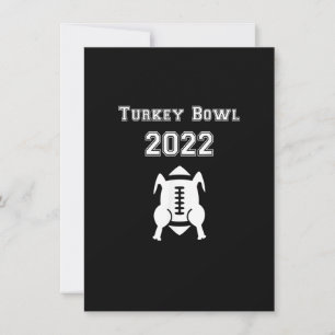 Turkey Bowl Football Team Erntedank Jersey 2022 Einladung