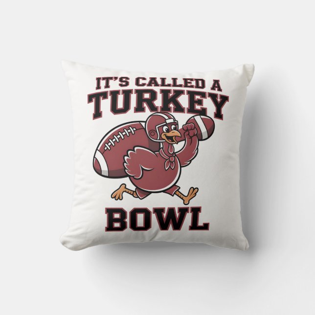 TURKEY BOWL FOOTBALL THANKSGIVING TEE KISSEN (Vorderseite)