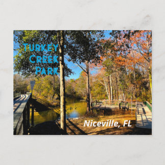 Turkey Creek Niceville Florida Postkarte