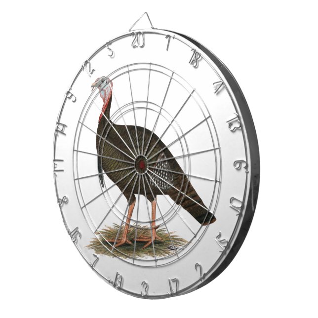 Turkey: Eastern Wild Tom Dartscheibe (Vorderseite rechts)