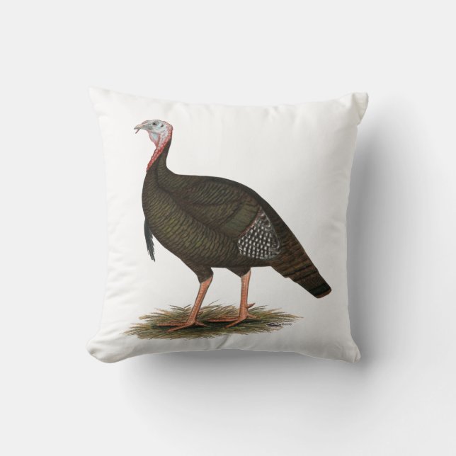Turkey: Eastern Wild Tom Kissen (Vorderseite)
