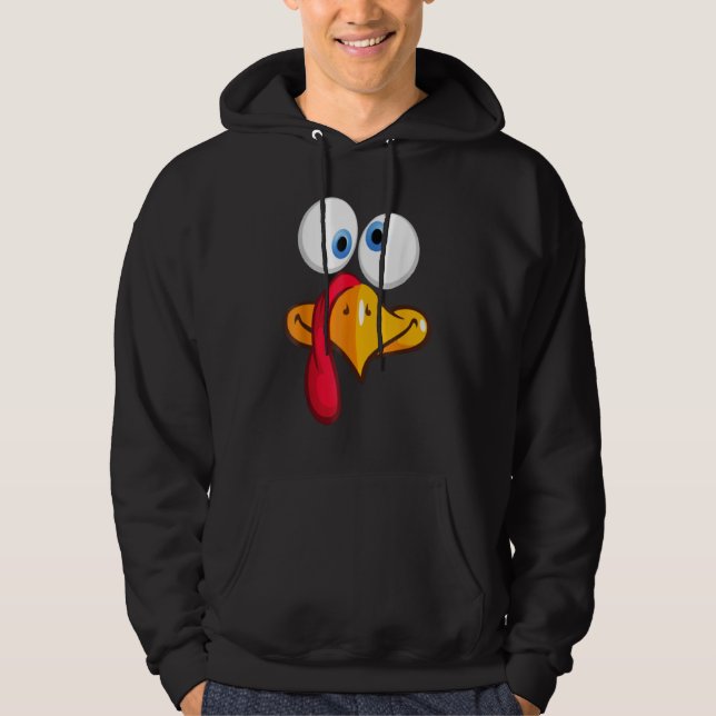 Turkey Face, Turkey Face Fun - Turkey Face Fun Tha Hoodie (Vorderseite)