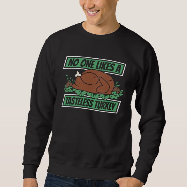Turkey Holiday  Thanksgiving Sweatshirt (Vorderseite)