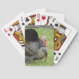 Turkey hunter playing cards spielkarten
