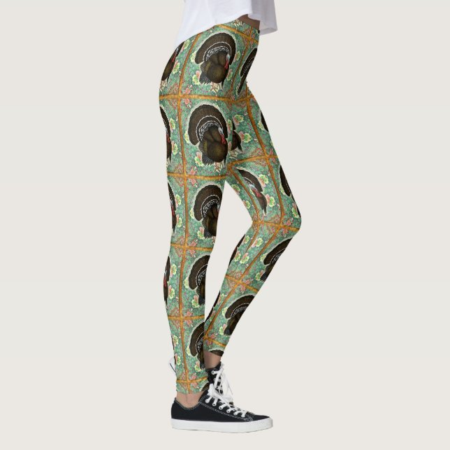 Turkey On the Greens Leggings (Rechts)