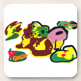 Turkey paint getränkeuntersetzer