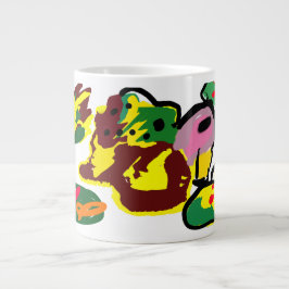 Turkey paint Jumbo-Tasse