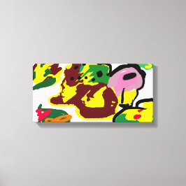 Turkey paint leinwanddruck