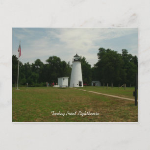 Turkey Point Lighthouse Postkarte