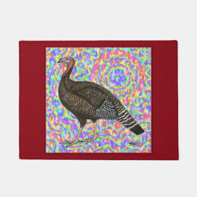 Turkey Rainbow Fußmatte (Vorderseite)