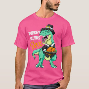Turkey Saurus Re T-Shirt Dinosaur Erntedank T Re