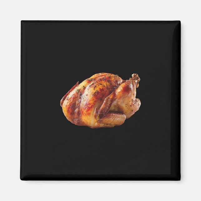 Turkey Thanksgiving Funny Food Costume Halloween G Magnet (Vorne)