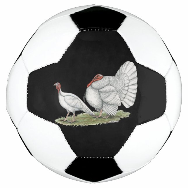 Turkeys White Holland Fußball (Vorderseite)