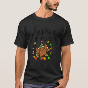 Turkin 9 bis 5 GewitterMatching Family Erntedank T T-Shirt