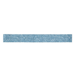 Türkis Aqua Blue Glam Glitzer       Satinband