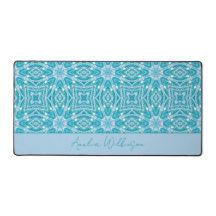 Türkis Aqua Blue Silver Sparkor