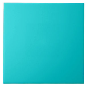 Türkis Aqua Blue Solid Trend Farbe Hintergrund Fliese