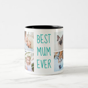 Türkis Beste Mama je Tasse für benutzerdefiniert