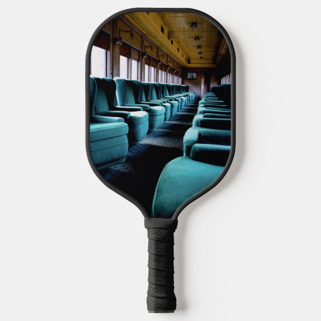 Türkis Blue Chairs Pickleball Schläger (Vorderseite)