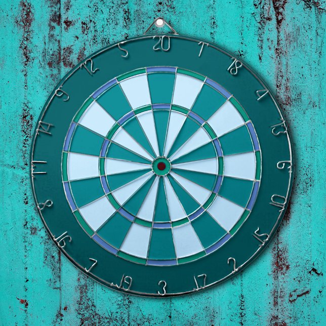 Türkis Blue Dartscheibe (Von Creator hochgeladen)