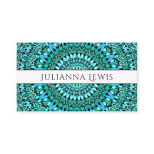 Türkis-BlumeMandala