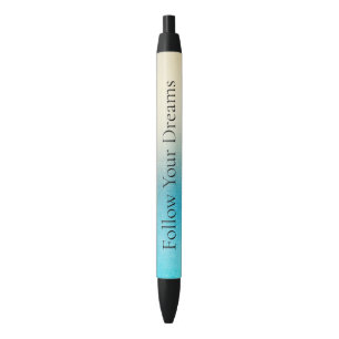 Türkis Chic White Aqua Blue Kugelschreiber