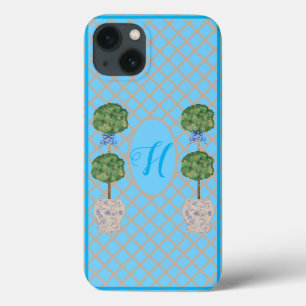 Türkis Chinoiserie Ginger Jars Jars Topiary Case-Mate iPhone Hülle