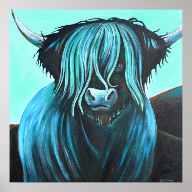 Türkis Coo, wie geht's?(Poster) Poster (Vorne)