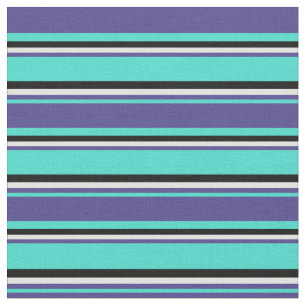 Türkis, Dunkelschiefer Blau, leichter Cyan und Sch Stoff