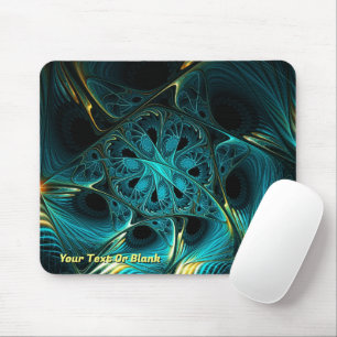 Türkis Elektrisch Mousepad