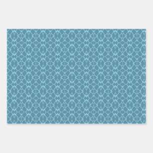 Türkis Geschenkpapier Set