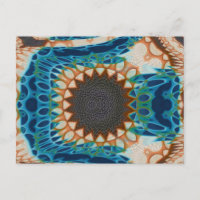 Türkis Gold Sun Southwestern Art