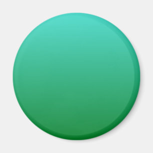Türkis Green Ombre Magnet