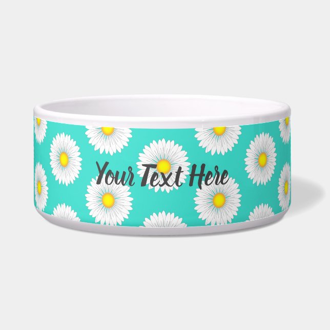 Türkis Hübsch Little Daisy Napf (Vorderseite)