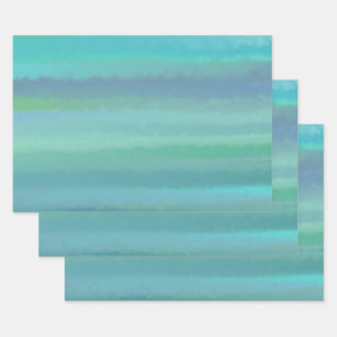 Türkis ist mein Lieblings-Farbenbeißpapier Geschenkpapier Set