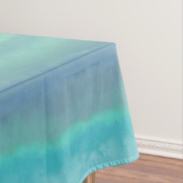 Türkis ist mein Lieblings-Farbtablett Tischdecke