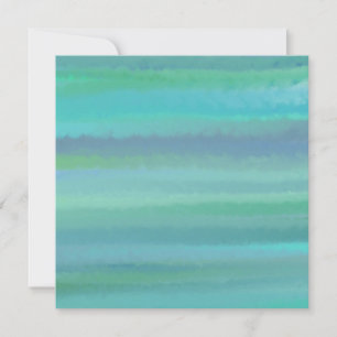 Türkis ist meine Lieblingsfarbenkarte Feiertagskarte