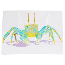 Türkis-Krabbe Große Geschenktüte