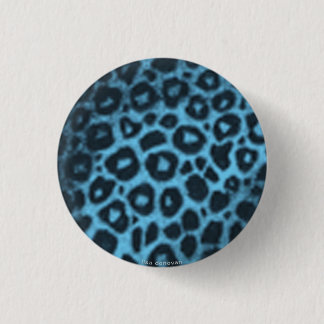 Türkis-Leopard-Button Button