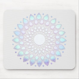 Türkis Lotus Blume Mandala Mousepad