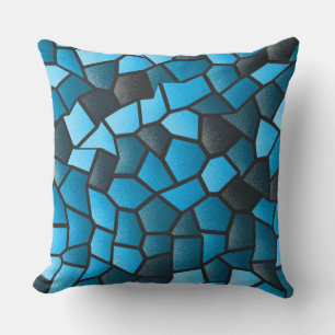 Türkis-Mosaik-Kissen Kissen