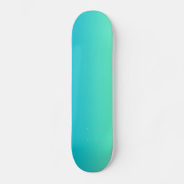 Türkis Ombre Skateboard