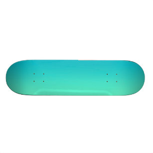 Türkis Ombre Skateboard
